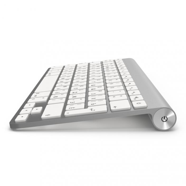 3D Apple Wireless Keyboard model