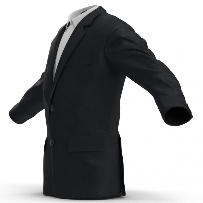 3D Mens Suit Jacket 2 model