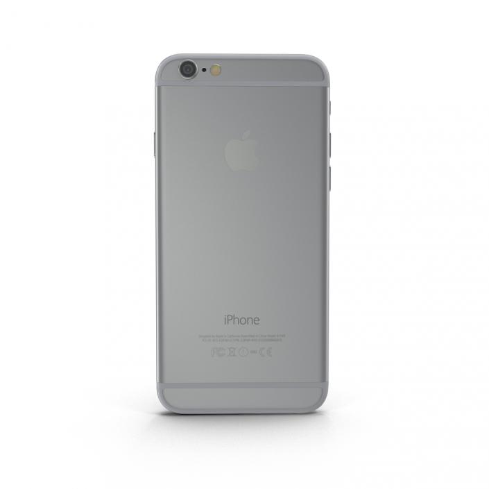 3D model iPhone 6 Silver