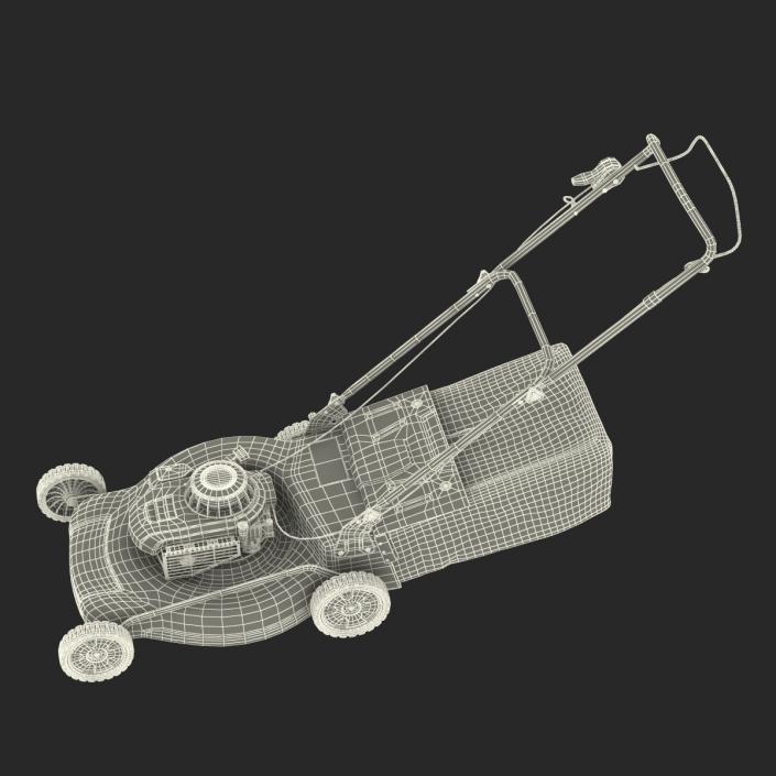 3D model Push Lawn Mower