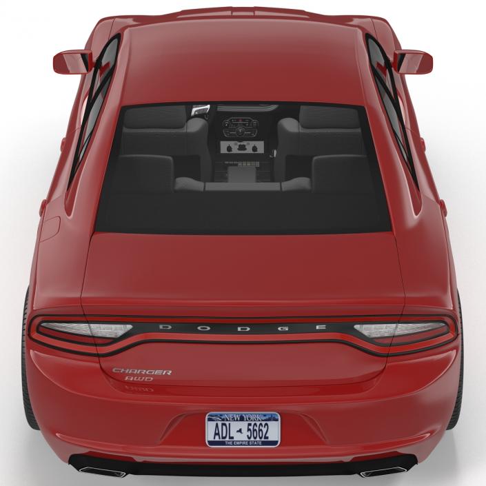 3D Dodge Charger 2015 model