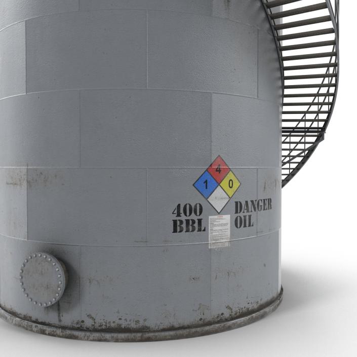 3D Oil Storage Tank