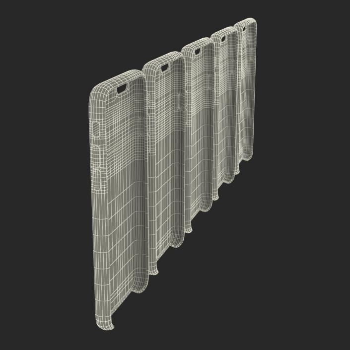 3D model iPhone 6 Leather Case 3D Models Set