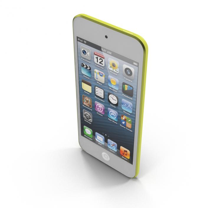 iPod Touch Yellow 3D