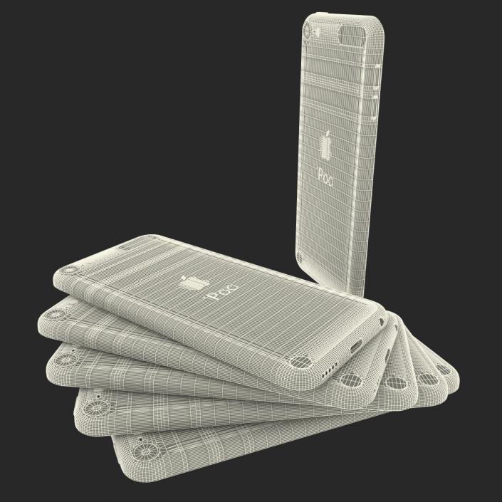 iPod Touch 3D Models Set 3D model