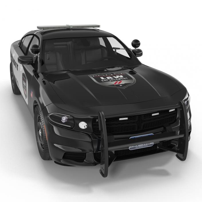 3D Generic Police Car model