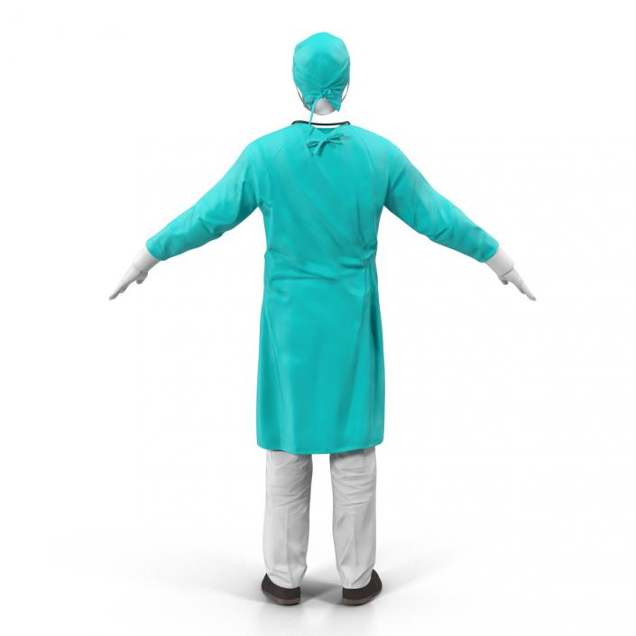 3D Surgeon Dress model
