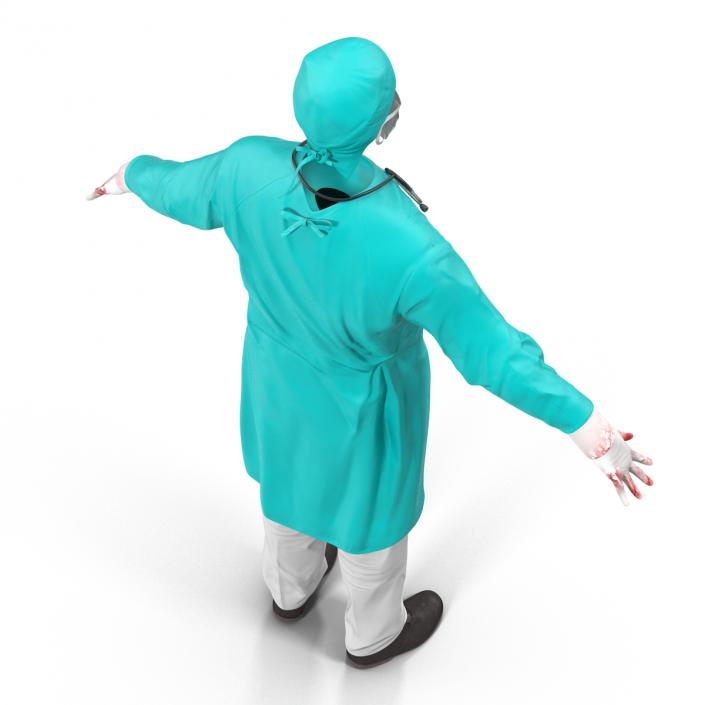 3D model Surgeon Dress 2