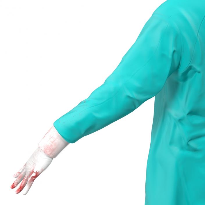 3D model Surgeon Dress 2
