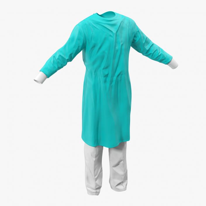 3D model Surgeon Dress 5