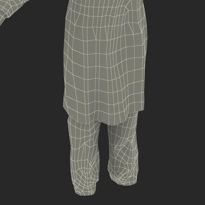 3D model Surgeon Dress 5