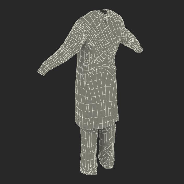 3D model Surgeon Dress 6