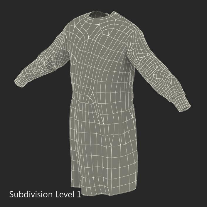 3D model Surgeon Dress 8