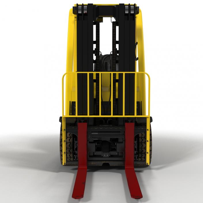 3D model Forklift Rigged
