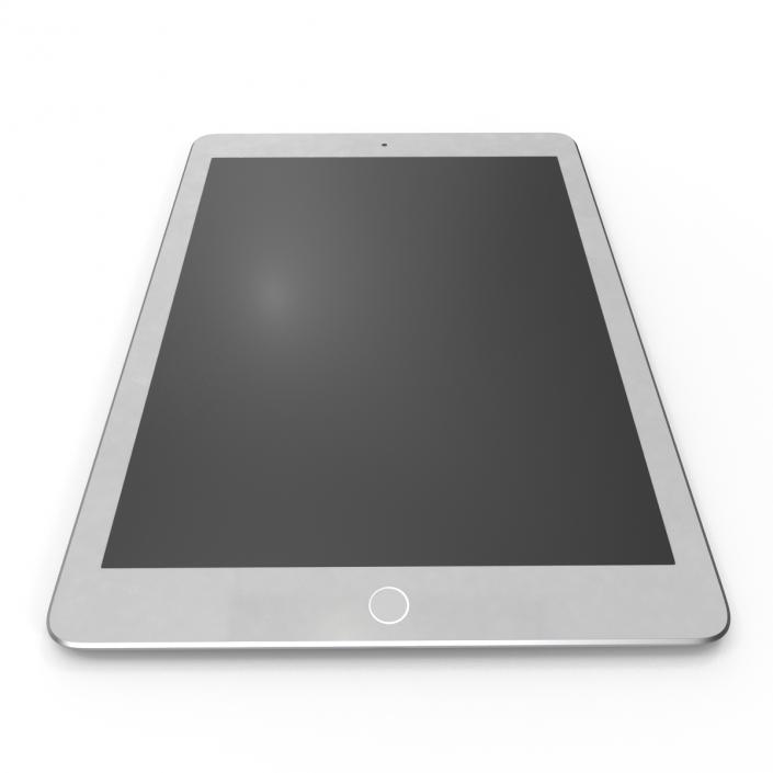 iPad Air 2 Silver 3D