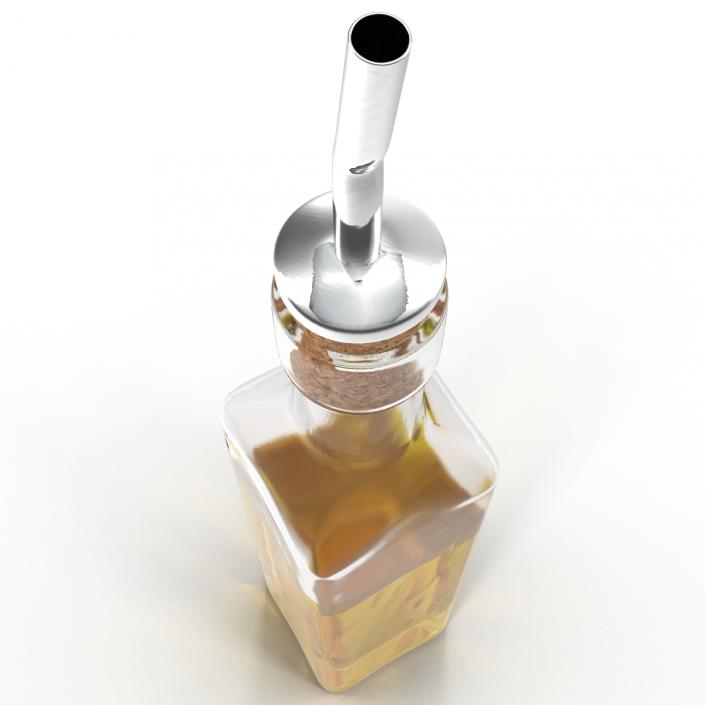 3D Olive Oil Bottle