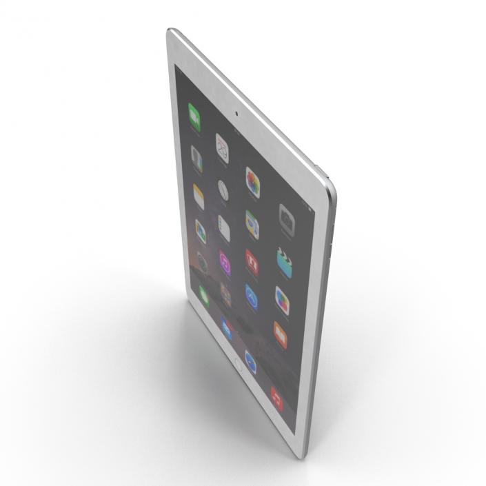 iPad Air 2 Silver 2 3D model
