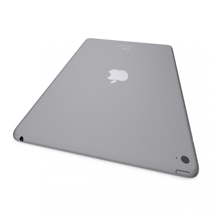 3D iPad Air 2 Space Gray 2 model