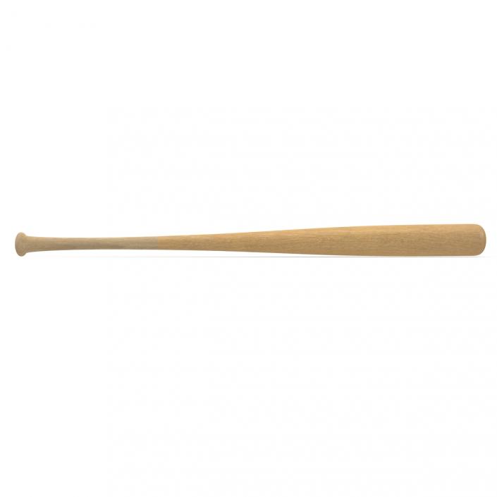 Wooden Baseball Bat Generic 3D