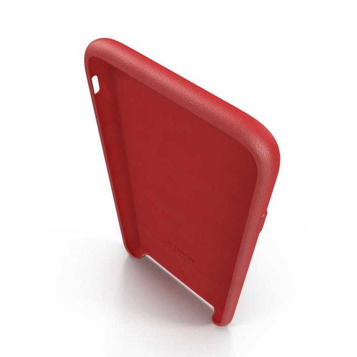 3D model iPhone 6 Plus Leather Case Red