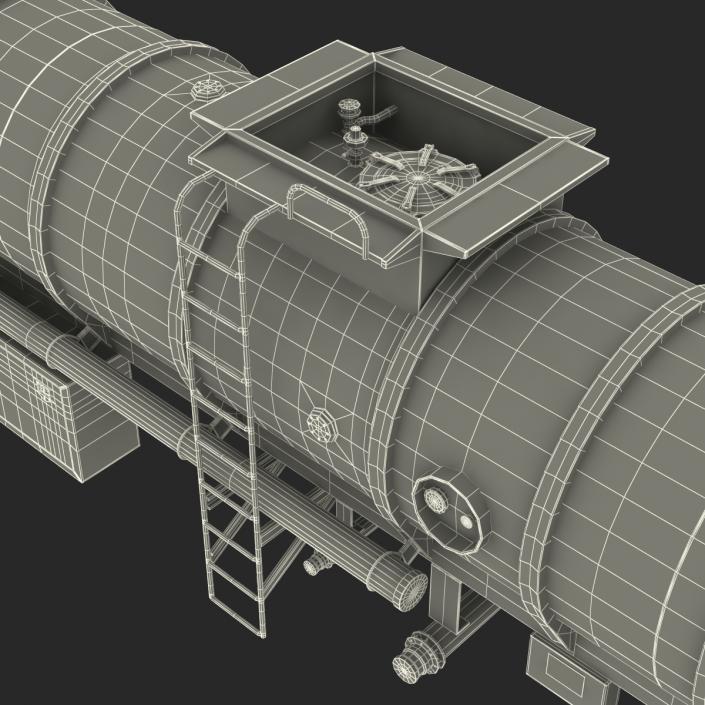Tanker Trailer 3D model