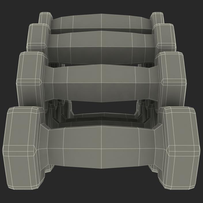 3D Dumbbell Weights Set Generic model
