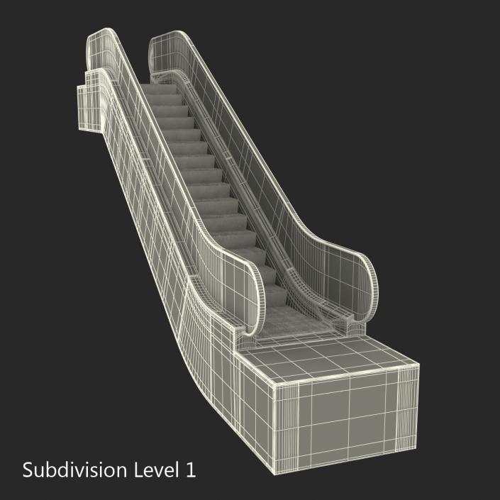 Escalator 3D model