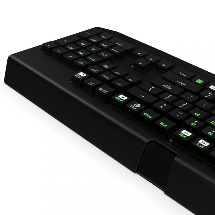 Razer Black Widow Mechanical Keyboard 3D