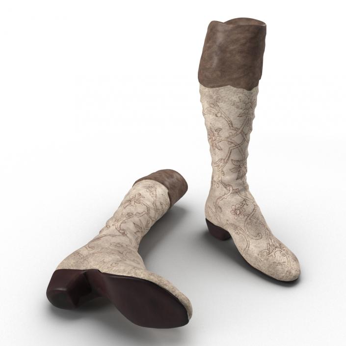 3D model Knee High Boots