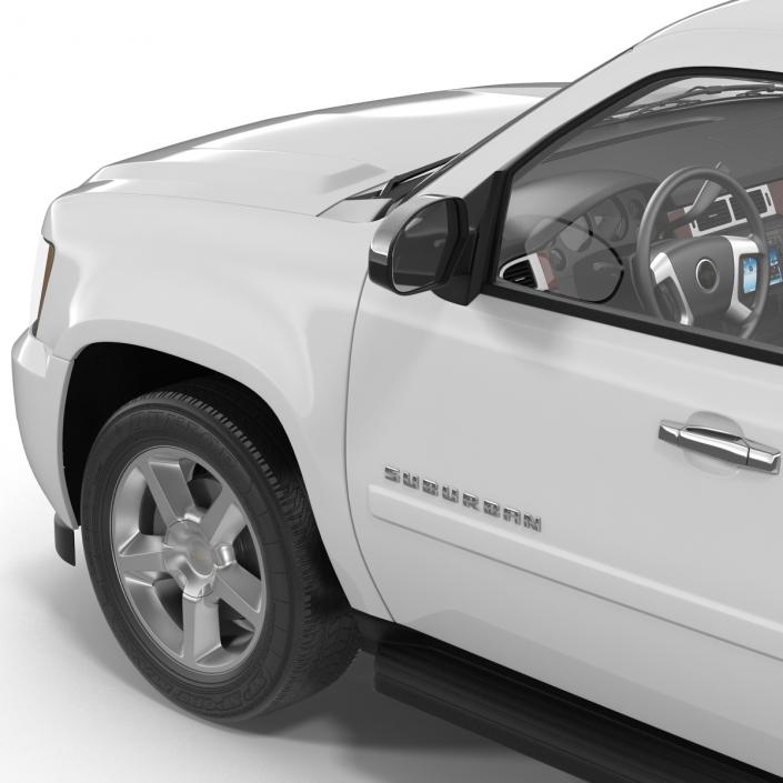 3D Chevrolet Suburban 2014 model