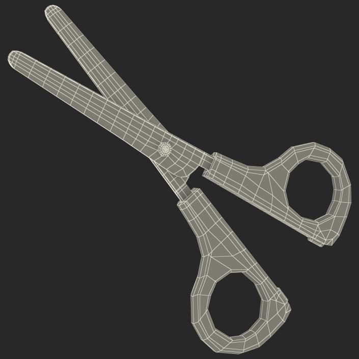 3D Scissors 2 Black