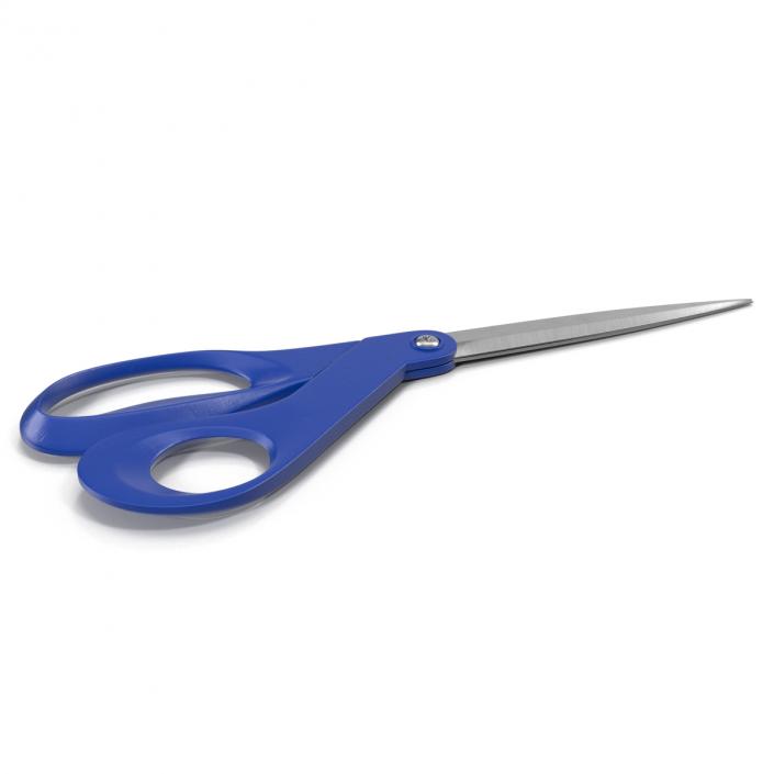 3D Scissors Blue model