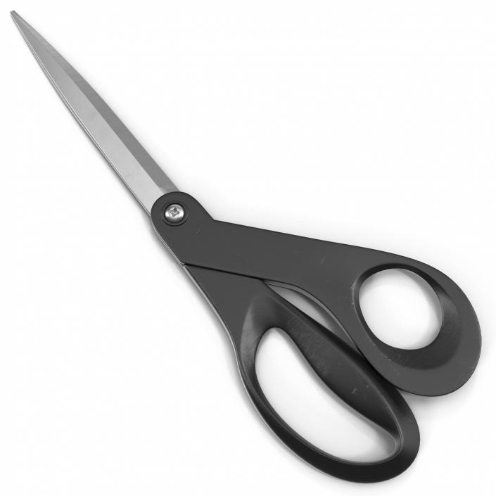 Scissors Black 3D model