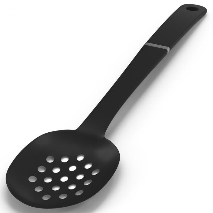 3D model Slotted Spoon 3