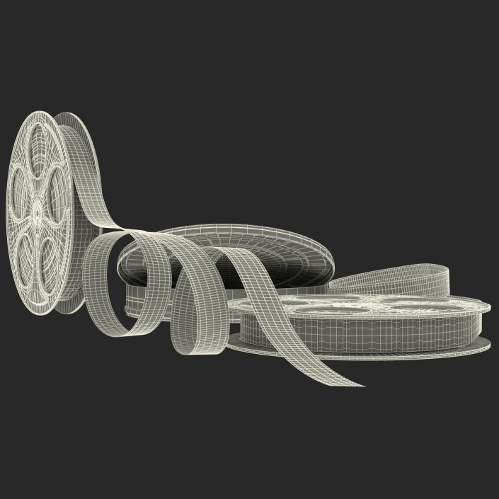 3D Video Film Reel Set 4