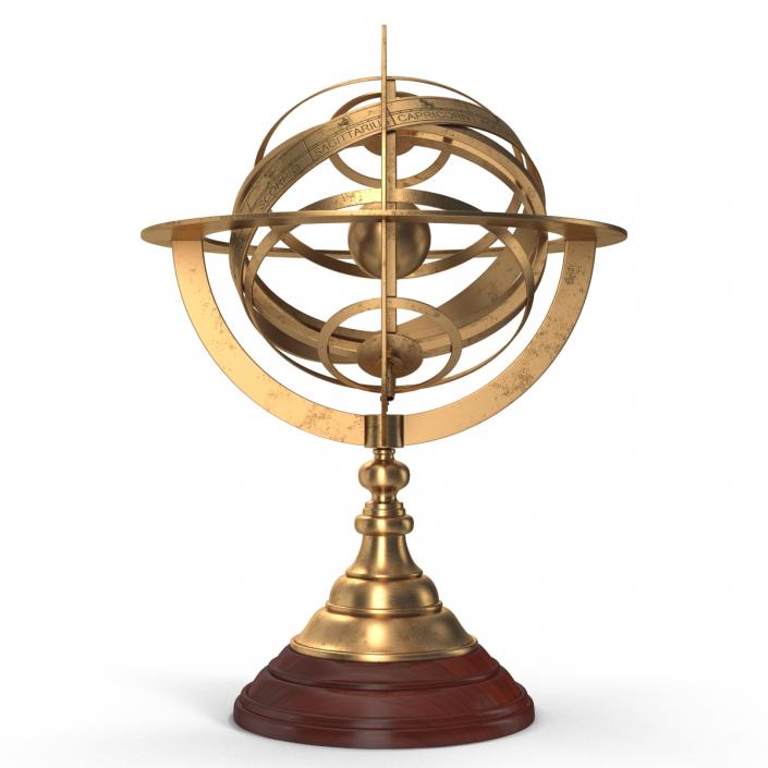 3D model Antique Globe 4