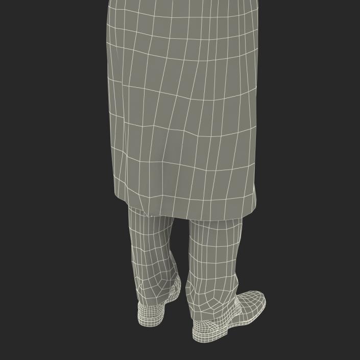 3D model Surgeon Dress 9