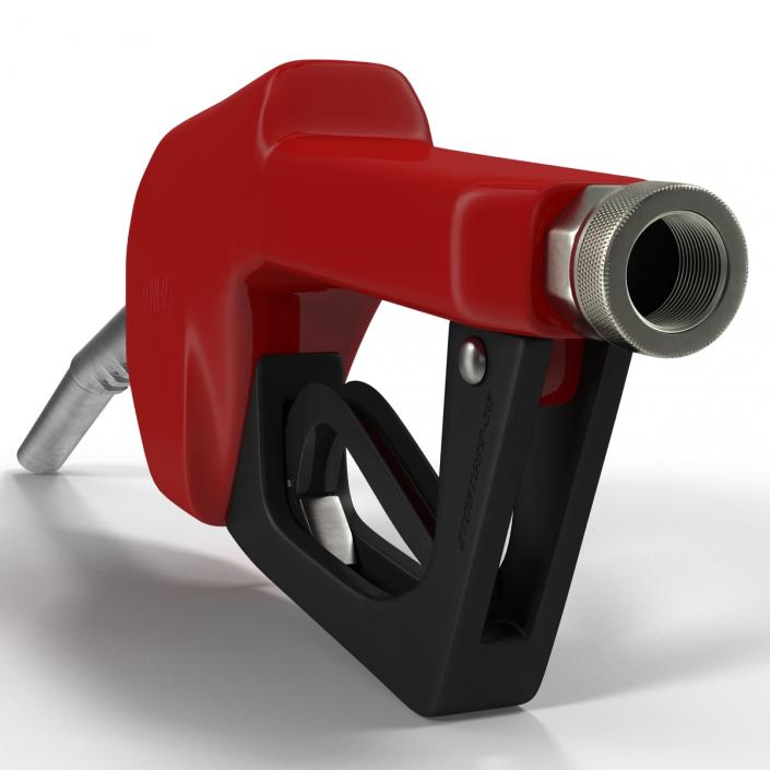 Gas Pump Red 3D