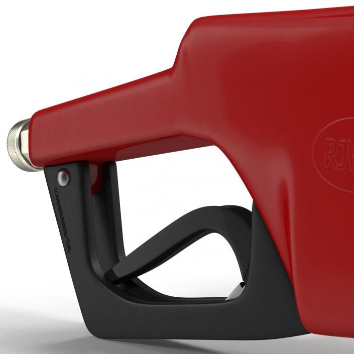 Gas Pump Red 3D