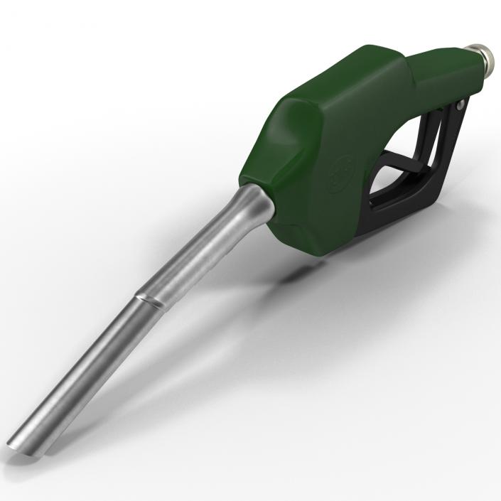 Gas Pump Green 3D model