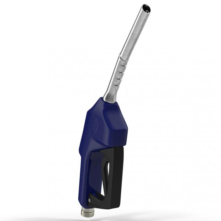 3D Gas Pump Blue model
