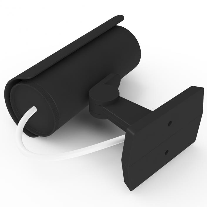 3D Security Camera 2 Black model