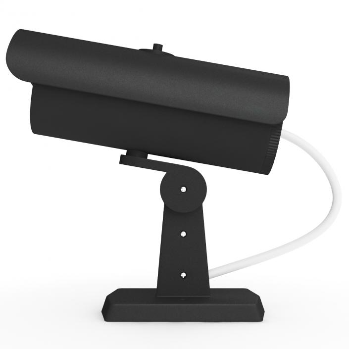 3D Security Camera 2 Black model