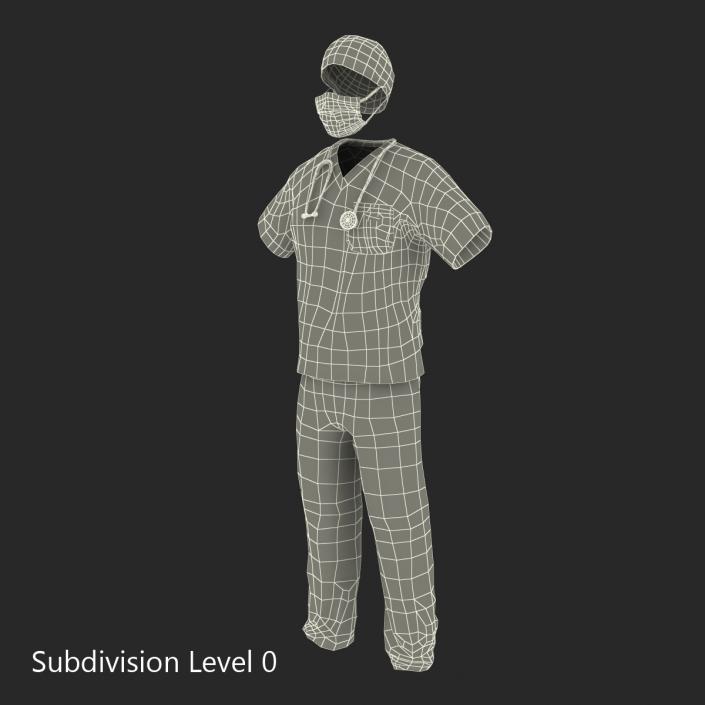 3D Surgeon Dress 18