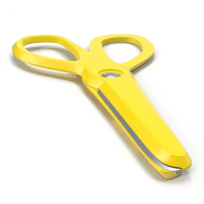 Scissors 3 Yellow 3D