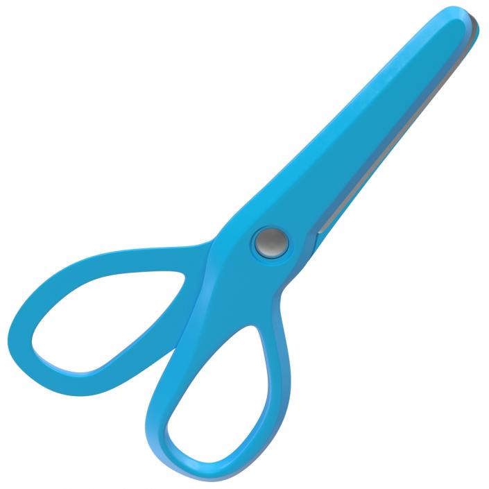 3D model Scissors 3 Blue