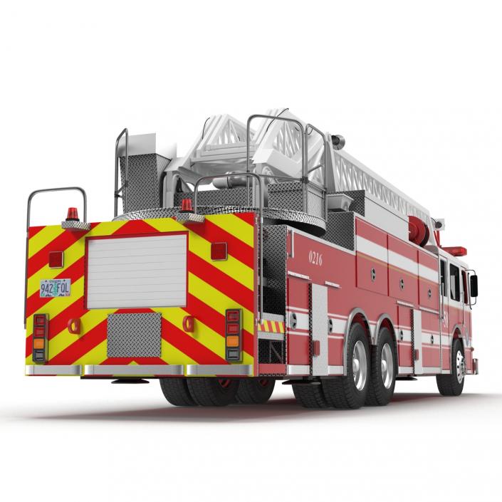 Ladder Fire Truck 3D