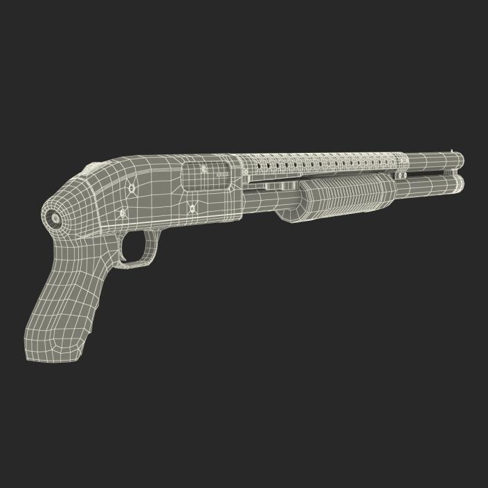 Shotgun 3D model