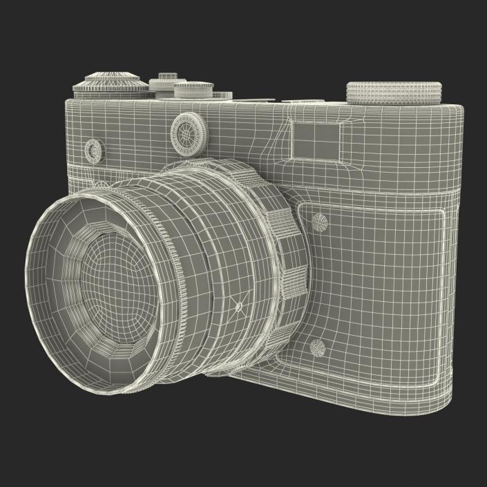 3D model Vintage Film Camera Fed 3