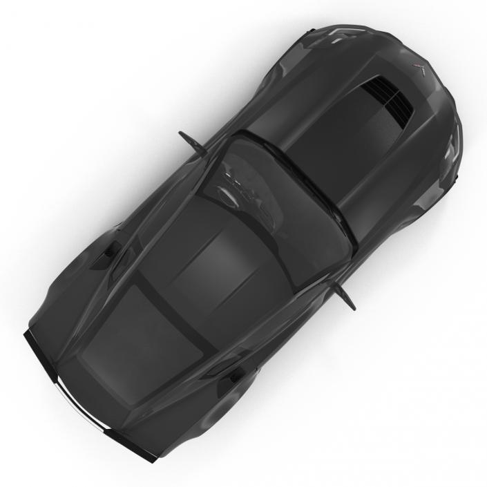 Chevrolet Corvette 2015 Simple Interior 3D model
